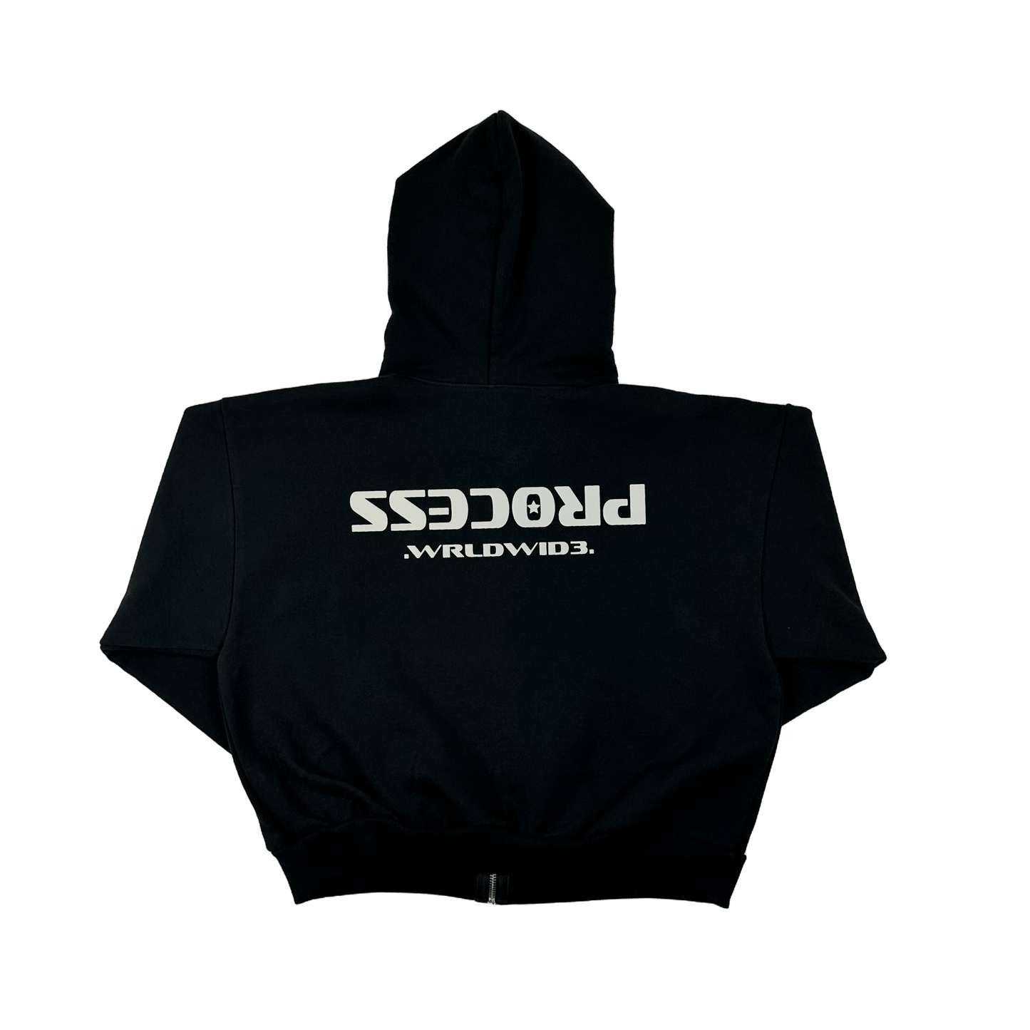 HEAVYWEIGHT SPORTS REFLECTIVE CROP ZIP UP - PROCESS WRLDWID3