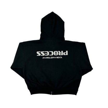 HEAVYWEIGHT SPORTS REFLECTIVE CROP ZIP UP - PROCESS WRLDWID3
