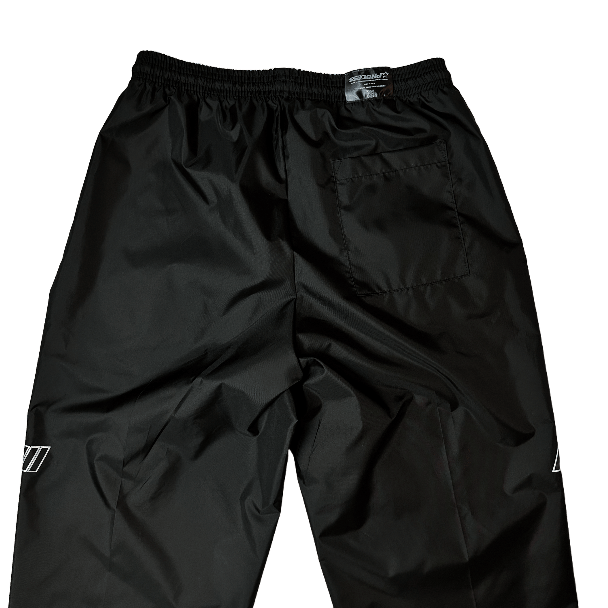 SPORTS EMBLEM NYLON PANT - EBONY - PROCESS WRLDWID3