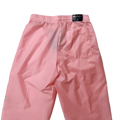 SPORTS EMBLEM NYLON PANT - PINK - PROCESS WRLDWID3