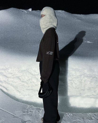 HEAVYWEIGHT LONG SLEEVE - CHOCOLATE - PROCESS WRLDWID3