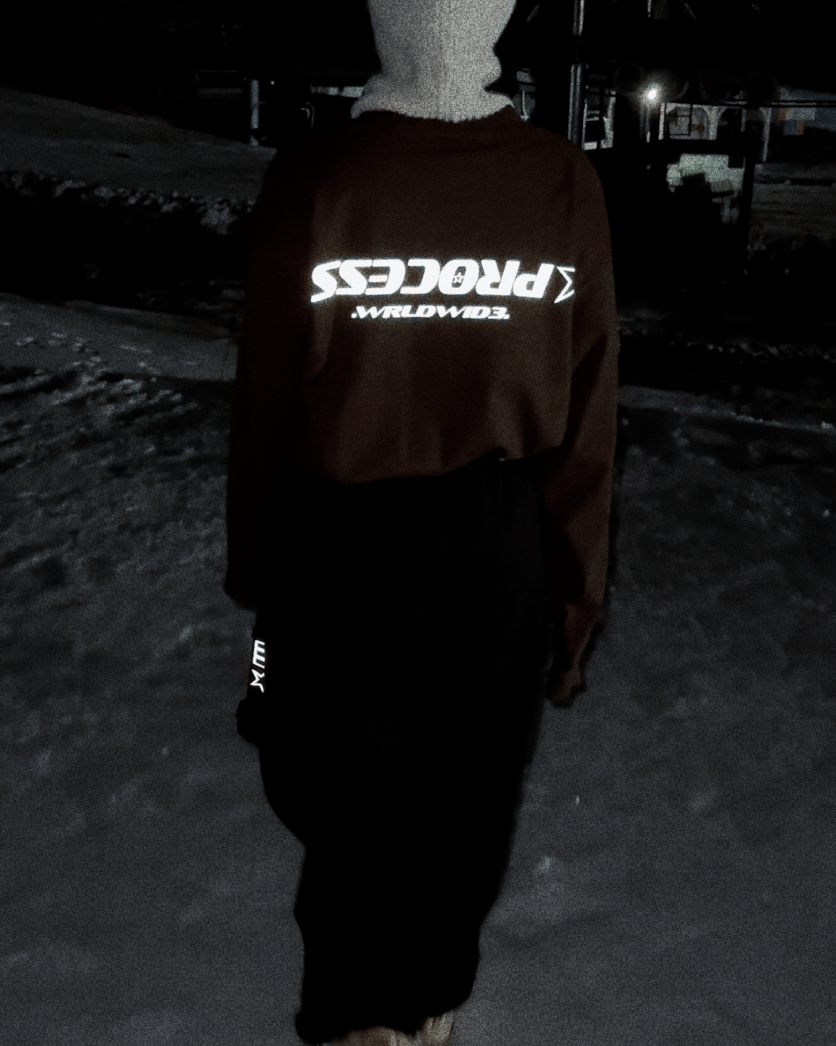 HEAVYWEIGHT LONG SLEEVE - CHOCOLATE - PROCESS WRLDWID3